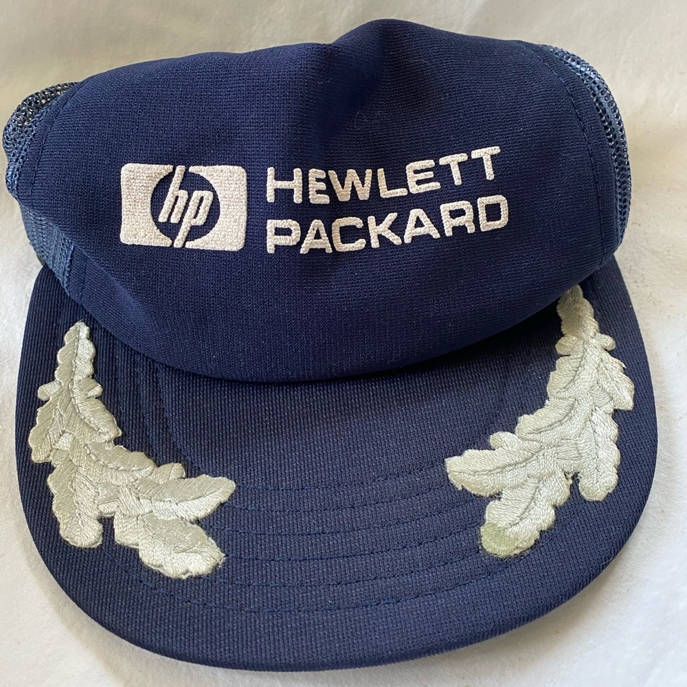 VTG Hewlett-Packard trucker mesh SnapBack hat